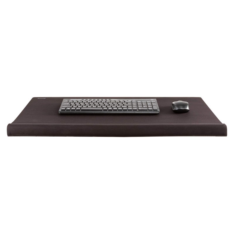 Allsop Ergoedge Deskpad W/Large Wrist Rest and Mousing Surface Foam, Large, Black - Image 3